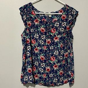 ✨Host Pick✨Lauren Conrad Floral Tank